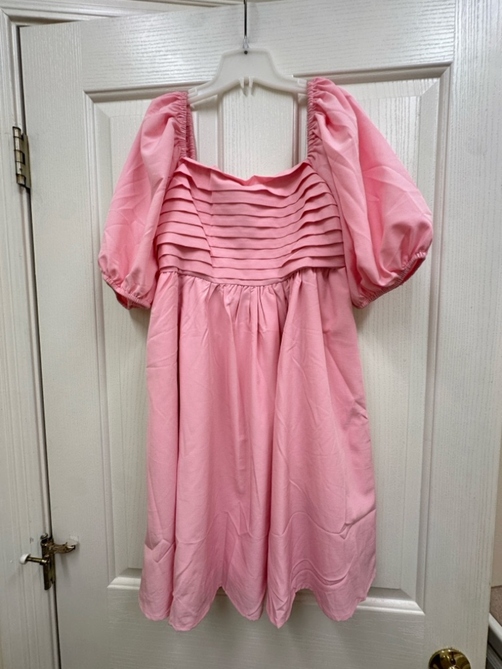 Light pink babydoll style dress size Medium